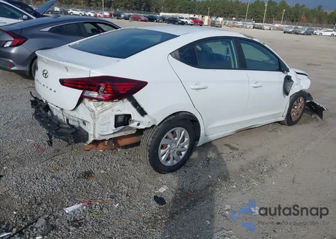 2019 Hyundai Elantra Se z USA, uszkodzony, nr VIN 5NPD74LF4KH423318